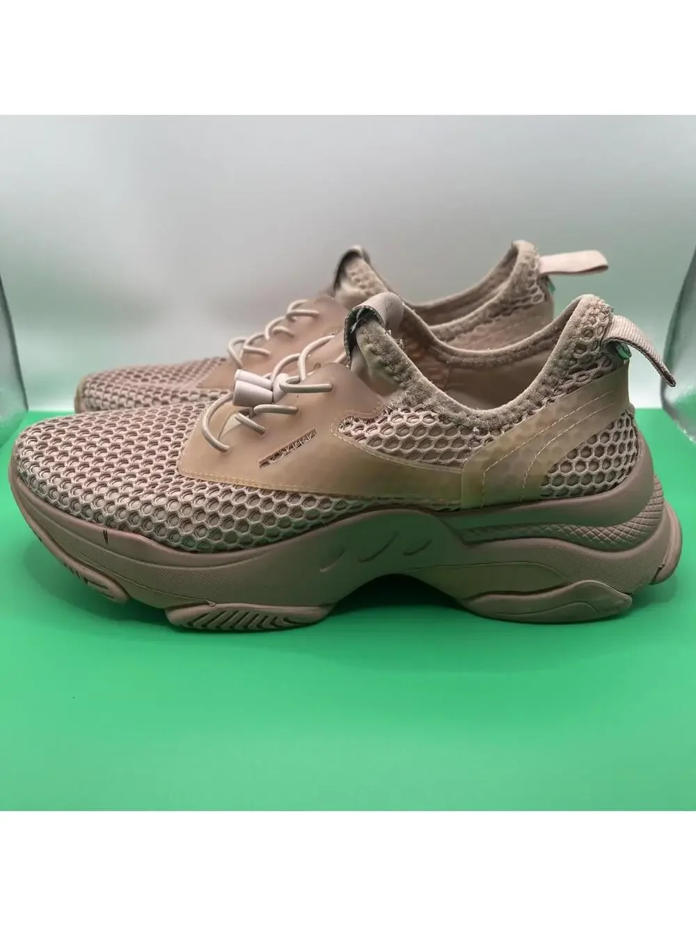 Steve Madden NY90 Milo Blush Pink Monochrome Shoes Size 8m